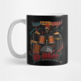 D-beat Punk Drummer Mug